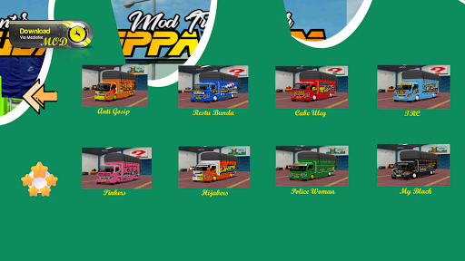 Mod Truck Canter Oppa Muda Terpal Segitiga