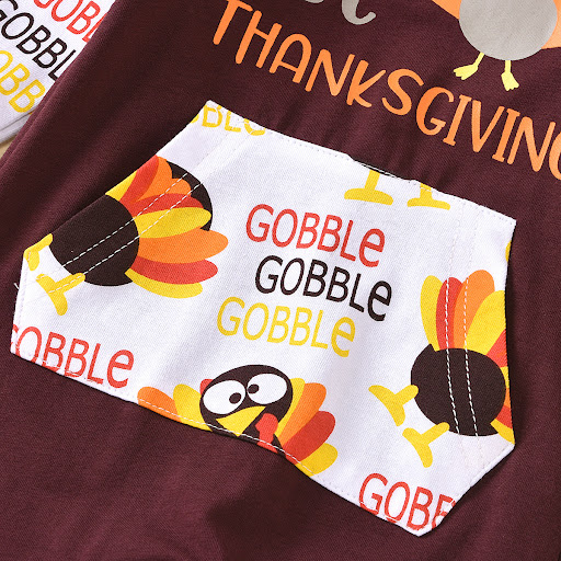 Title 6, Baby Girl Thanksgiving Long Sleeve Hoodie, perf...