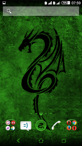 Kit Kat Dragon Green Theme