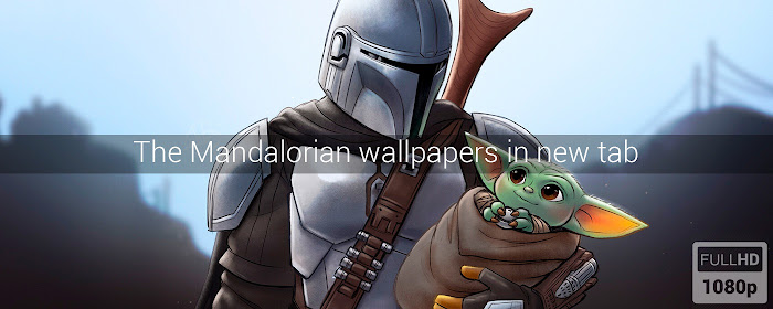 The Mandalorian Wallpapers New Tab marquee promo image