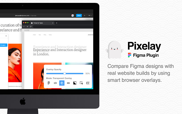 Pixelay for Figma chrome extension