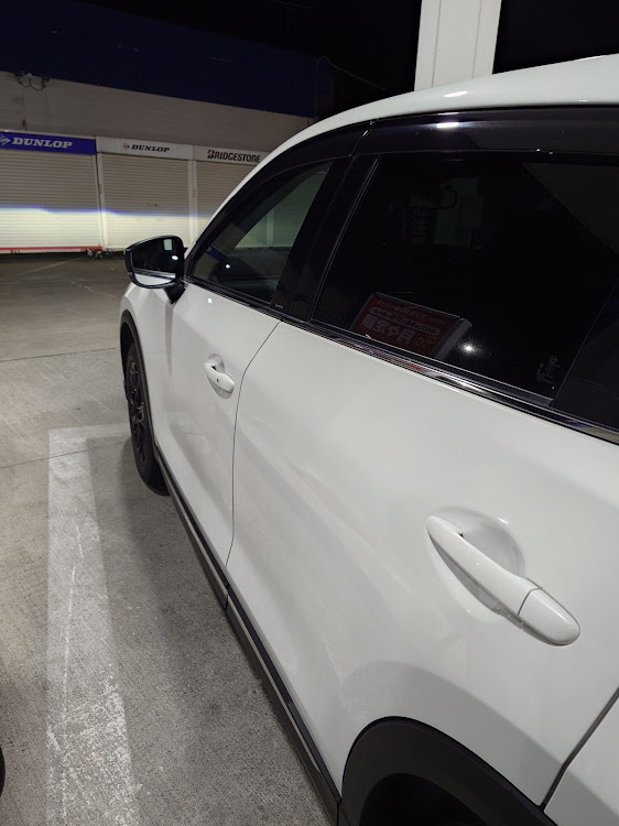 CX-5の苫小牧・ガソリンスタンド・給油中にパシャリに関するカスタム事例の投稿画像1枚目