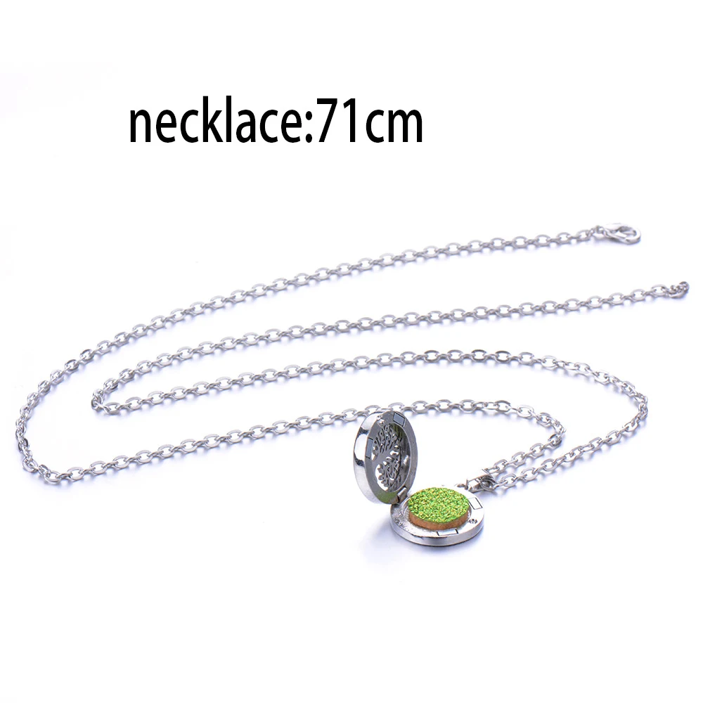 Title 12, Collier Flacon Parfum Rond Creux Ouvert Bijou É...