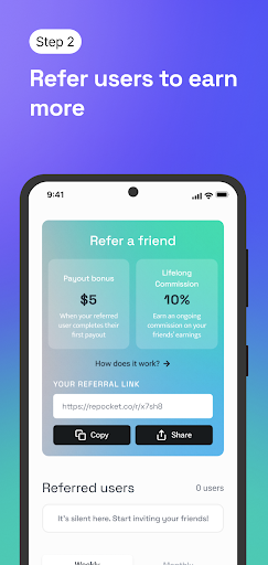 Screenshot Repocket - Make Money Daily