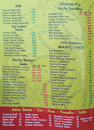 Chawlas Tandoori Junction menu 1