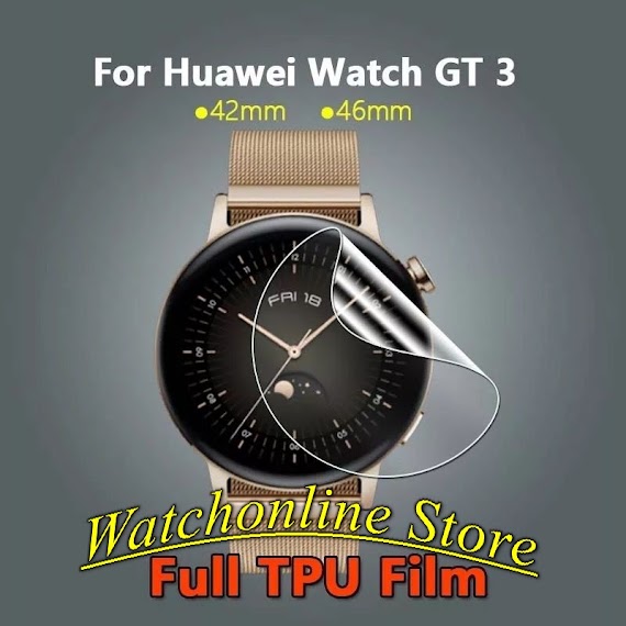 Miếng Dán Màn Ppf Huawei Gt3 46Mm Gt3 42Mm Watch Chống Trầy Xước Bảo Vệ Màn Hình