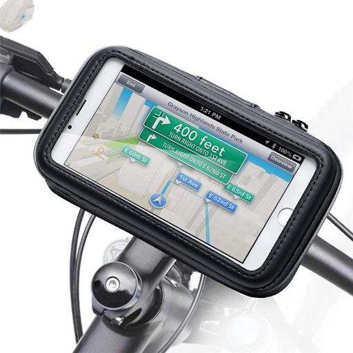 Title 2, Mobile phone holder bag for car or bike, secure...
