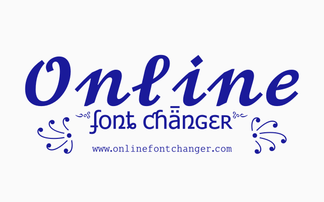 Online Font Changer ➜ #?⚡(☉̃ₒ☉) ⭐ Font Style Preview image 1