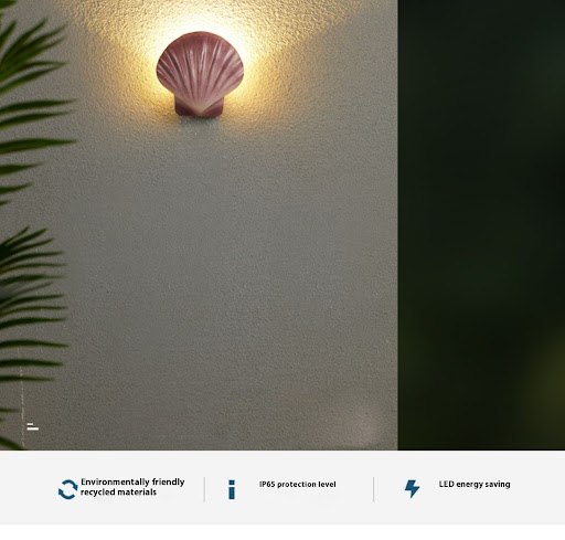 Title 6, Outdoor Wall Led Outdoor Waterproof Shell Creat...