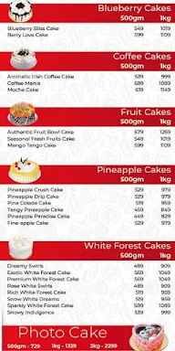 Gurgaon Bakers menu 5