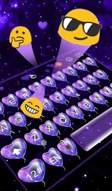 Star Love Balloon Keyboard Themeのおすすめ画像5