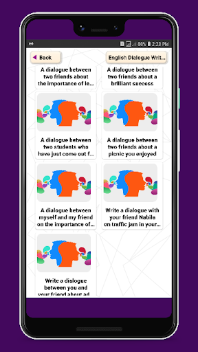 English Dialogue Writing