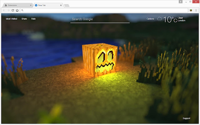 Download Minecraft Wallpapers Hd New Tab Themes - roblox jailbreak hd wallpaper new tab chrome web store