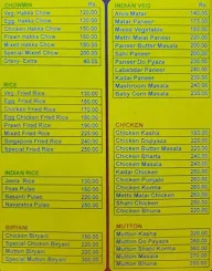 Panchabanjan menu 2