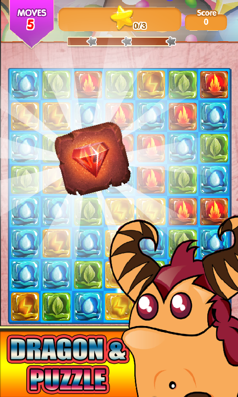 Android application Puzzle Dragons Saga Cross screenshort