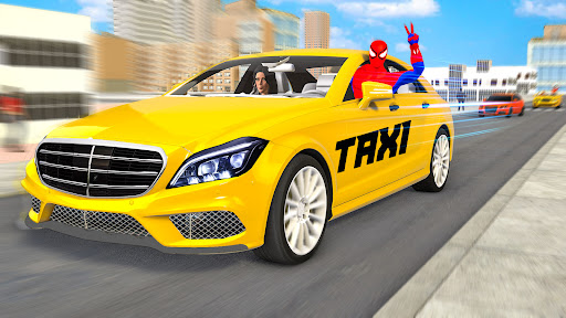 Screenshot Superhero Car Games Taxi Games