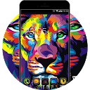 Neon Color Lion: Neat Theme for Galaxy S8 1.0.0 APK Скачать