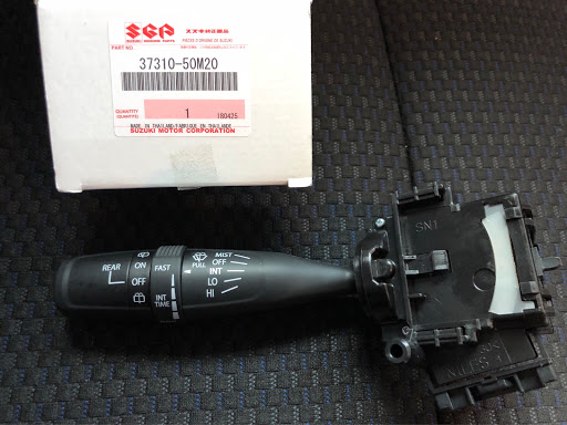 ハスラー Mr41sの間欠ワイパースイッチ ワイパーレバー ワイパー レバー交換 スズキ純正に関するカスタム メンテナンスの投稿画像 車のカスタム情報はcartune