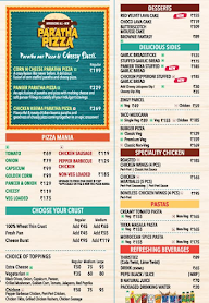 Domino's Pizza menu 2