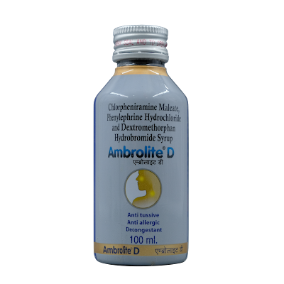 AMBROLITE-D SYP 100ML