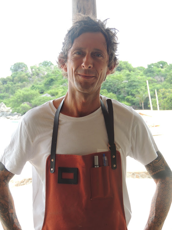 Chef Richard Greenhall at Kaya Mawa