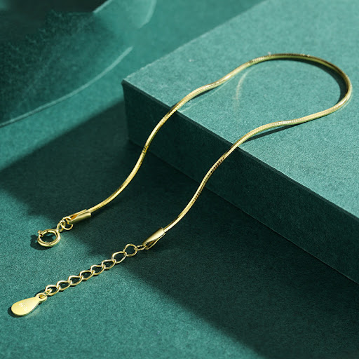 Title 3, Design Sense All-match Simple Ins Snake Bone Ch...