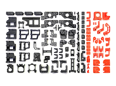 Voron 2.4 Printed Parts Kit - LDO Sourced - Functional - 300mm