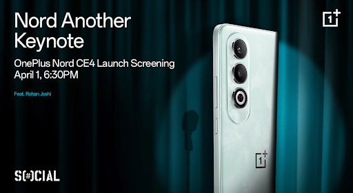 Versova SOCIAL : OnePlus Nord CE4 Launch Screening