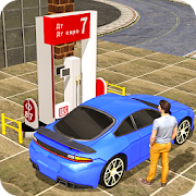 Gas Car Station Services: Highway Car Driver 1.0 Icon