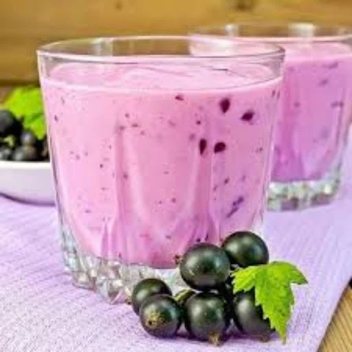 Blackcurrant Milkshake (Serves 300 Ml)