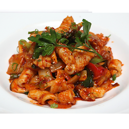 Spicy Stir Fried Squid