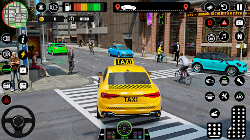 Screenshot Taxi Life Simulator: Car Games