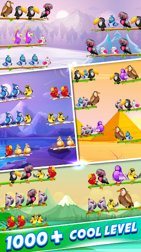 Screenshot Cute Bird Sort : Color Puzzle