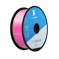 Silky Pink MH Build Series PLA Filament - 2.85mm (1kg)