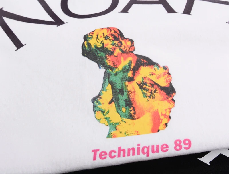 New Noah Printed Short-Sleeved Men'S Simple And Versatile Cotton Loose American T-Shirt