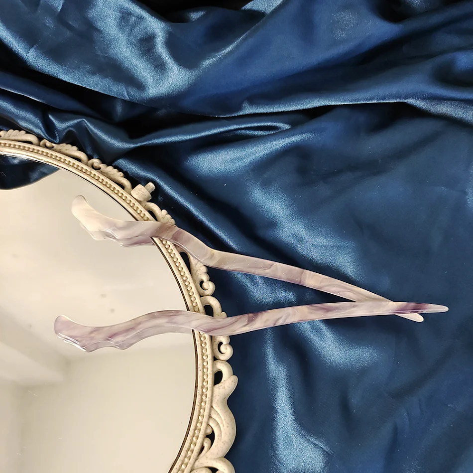 Presilha de Cabelo Daily Plate Simples Moderno para Mulheres, Estilo Chinês Han Antigo, para Traje Tradicional