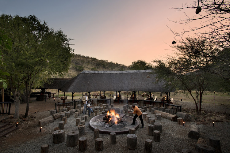 Bakubung Bush Lodge Boma dinnner