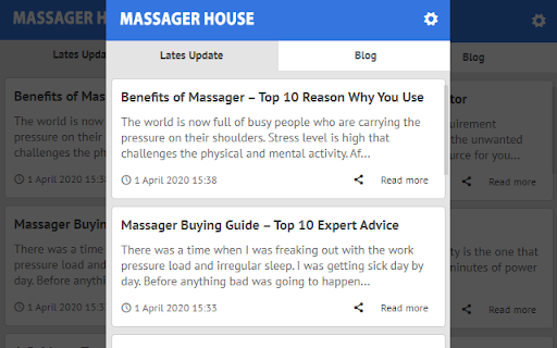 Massager House - Latest Blog News