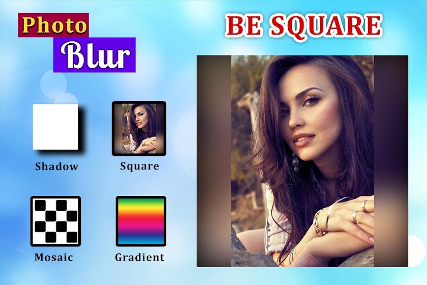 Photo Square Blur Effect Screen 3
