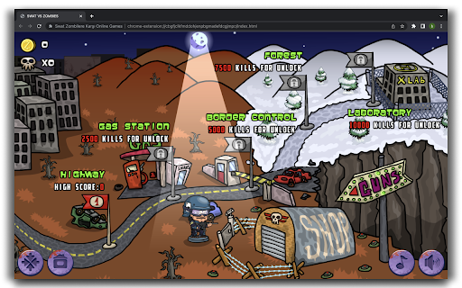 Swat vs Zombies - HTML5 Game