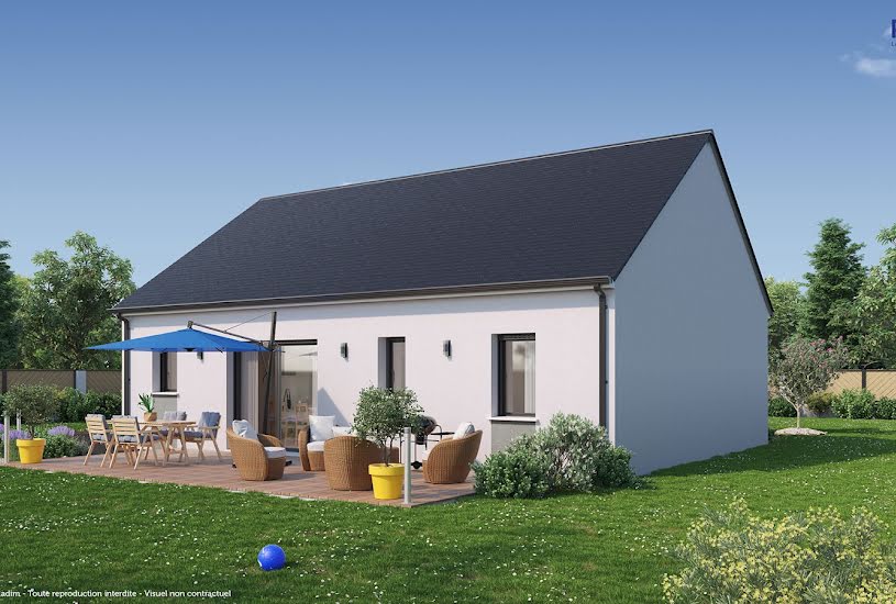  Vente Terrain + Maison - Terrain : 530m² - Maison : 82m² à Sainte-Reine-de-Bretagne (44160) 