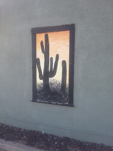 Cactus Mural