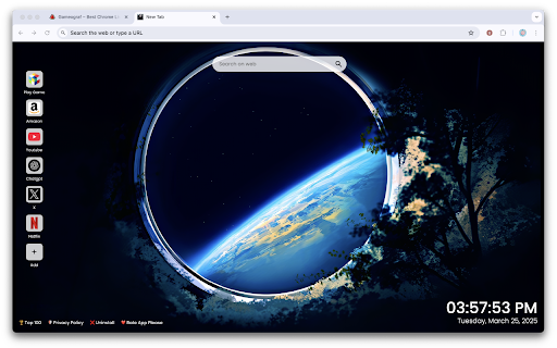 Space Window Live Wallpaper