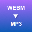 WEBM to MP3 Converter chrome extension