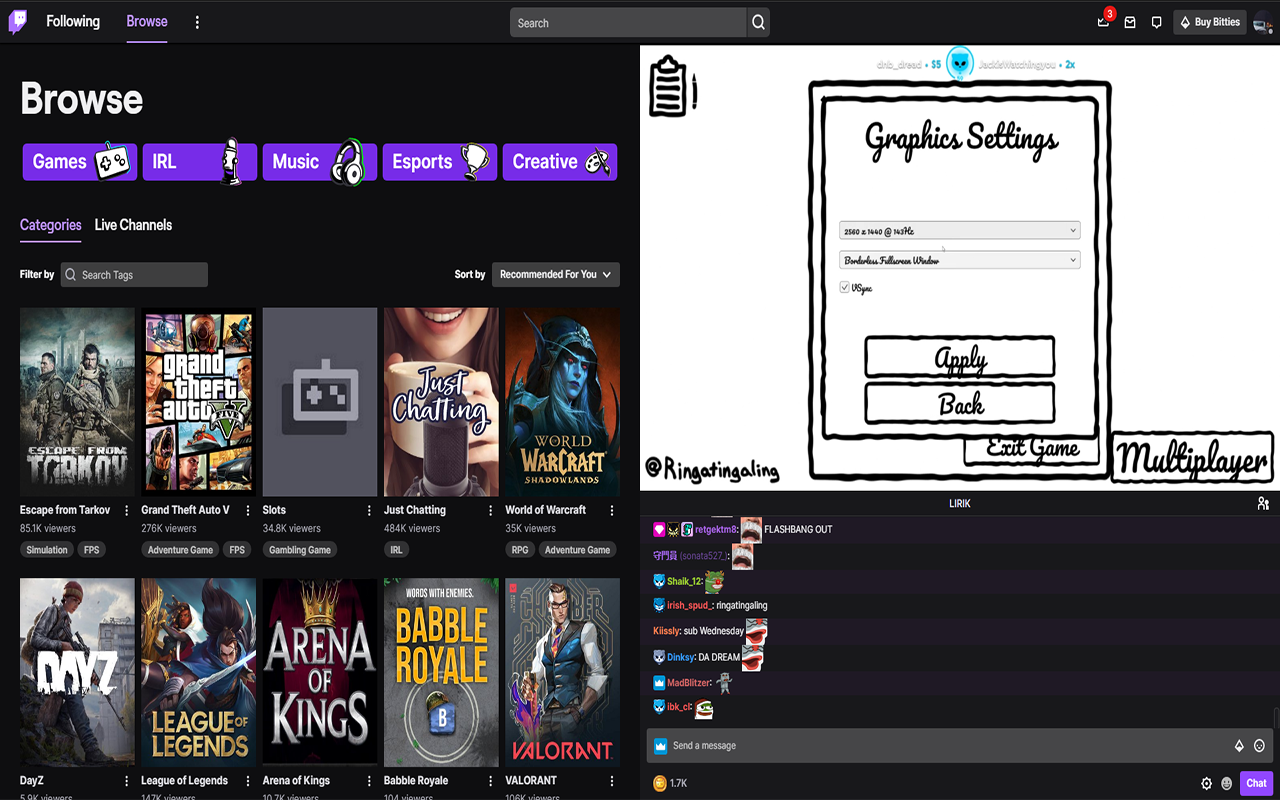 Twitch Multitasker Preview image 2