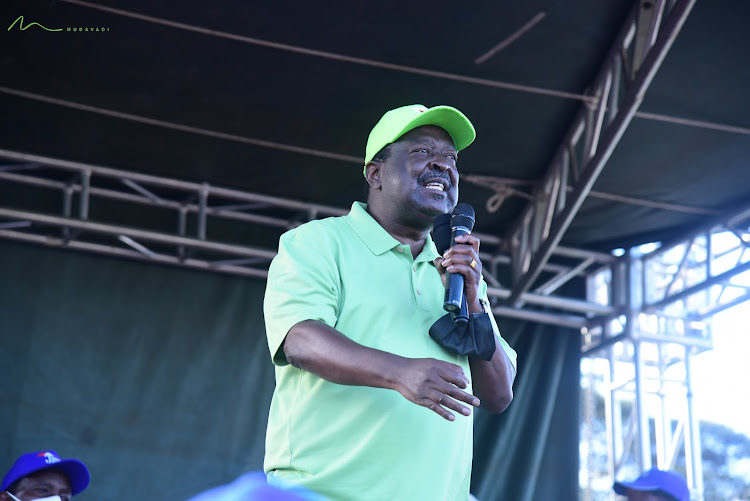 ANC party leader Musalia mudavadi