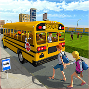 Modern City School Bus Simulator 2017  Icon