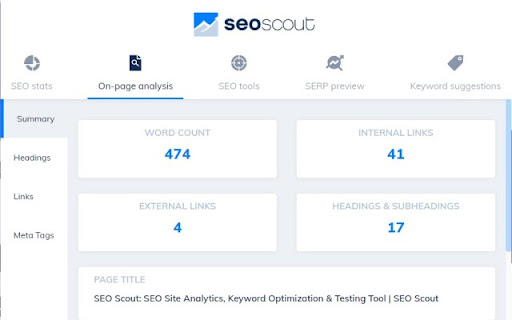 SEO Tool Extension: Meta + SEO Checker