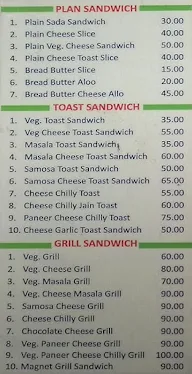 Shri Siddhivinayak Sandwich and Pizza Centre menu 5