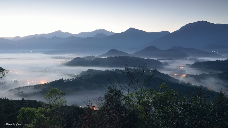 金龍山 雲海 夜琉璃